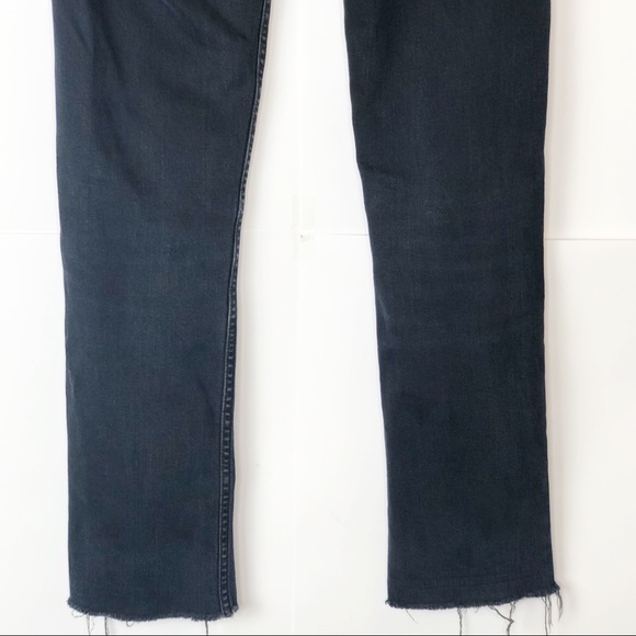 EUC Acne Black Hex Basement Frayed Hem Skinny Jean - Picture 9 of 10